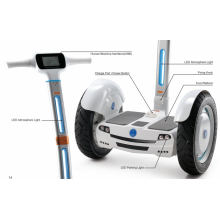 auto balance de rueda, rueda inteligente, vespa de equilibrio del uno mismo con pasamanos